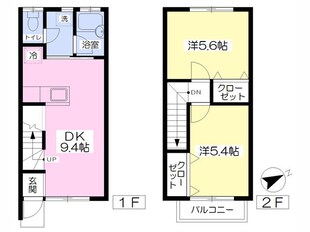 アイリスの物件間取画像